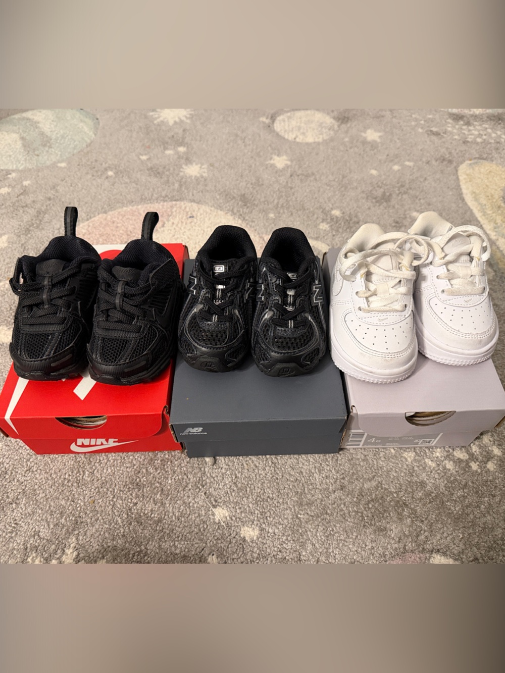 (3) Pairs of Baby Sneakers